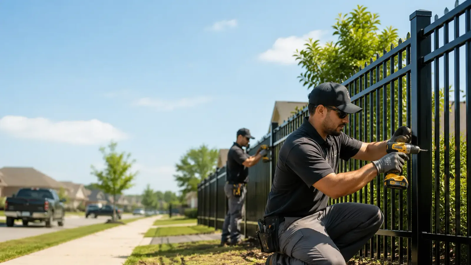 Metal Fence Installation in Dawson, GA